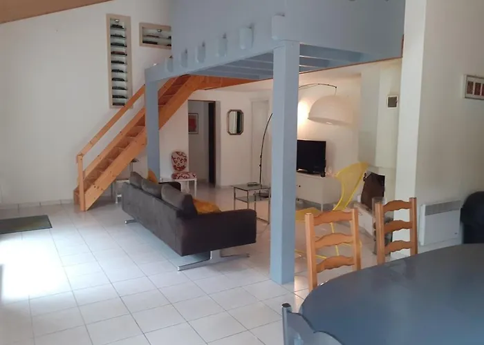 펜션 Maison Boisee, 800M De La Plage, 100M², 3 Chambres, Terrasse, Parking - Fr-1-777-18 생장드몽