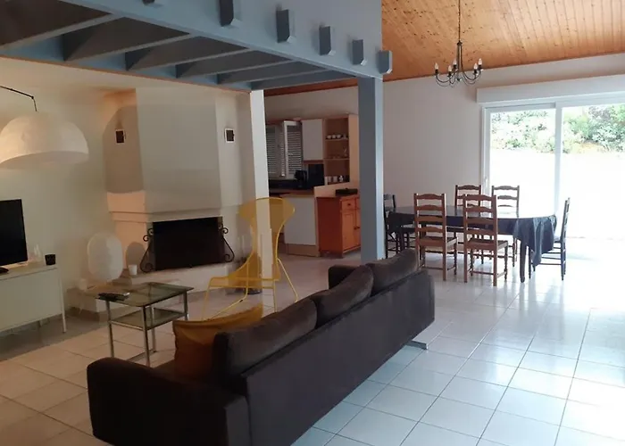 Maison Boisee, 800M De La Plage, 100M², 3 Chambres, Terrasse, Parking - Fr-1-777-18 *