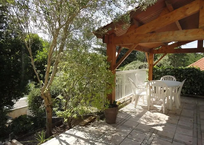 펜션 Maison Boisee, 800M De La Plage, 100M², 3 Chambres, Terrasse, Parking - Fr-1-777-18 생장드몽